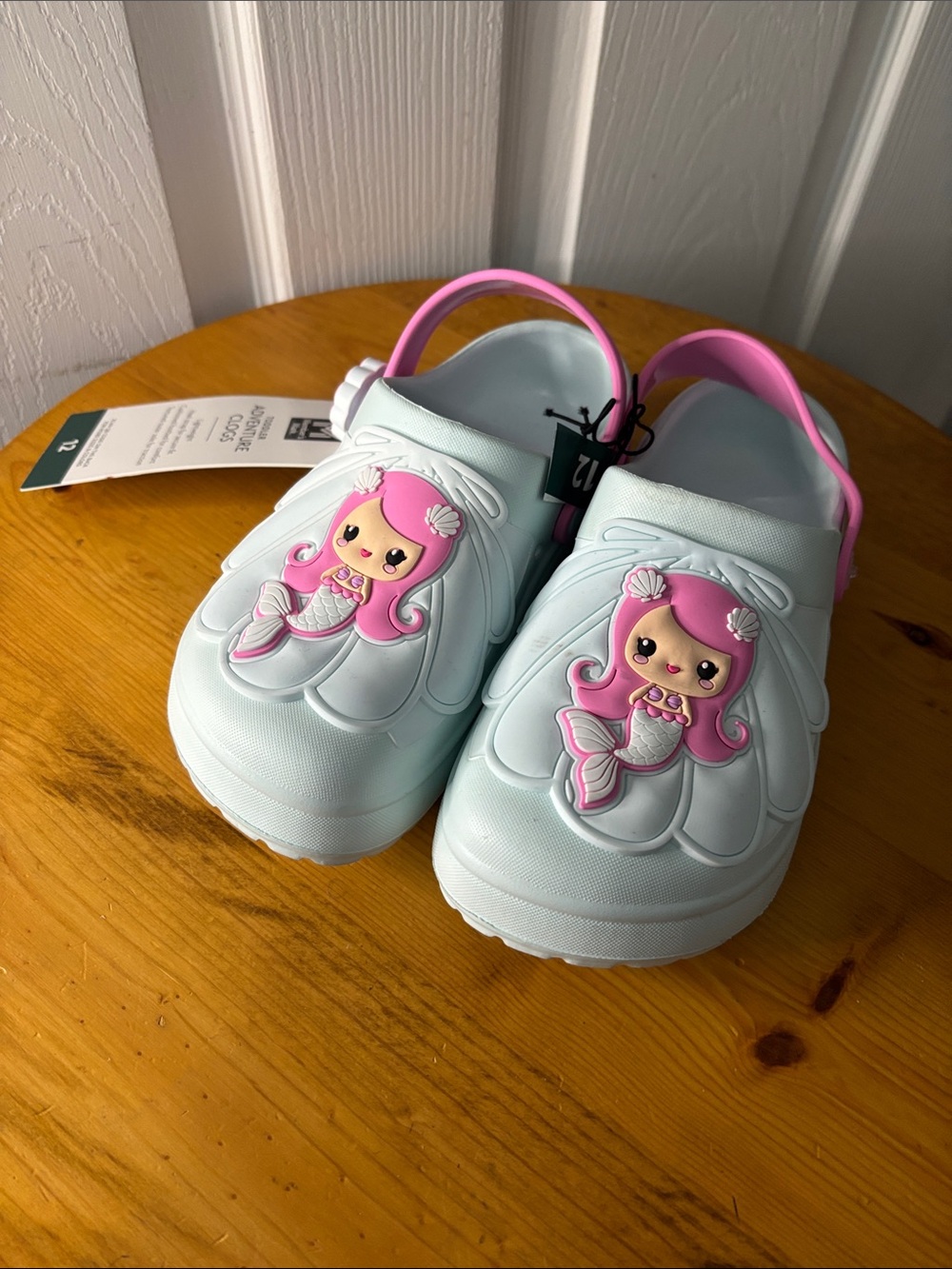 Ground Up Toddler Mermaid Sandals 12 NWT